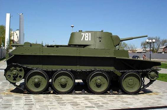 1938년에 등장한 BT-7 전차. 필자제공