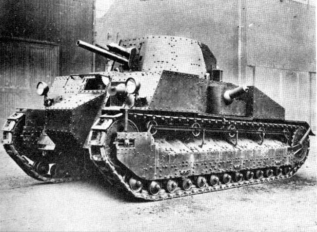 일본이 개발한 89식 전차의 원형이 된 영국의 빅커스 Mk.C.