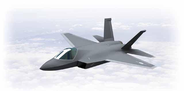 KF-X C-103 형상 모형.