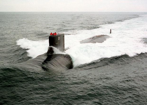 미 해군이 1997년 건조한 현존 세계 최강의 공격 원자력잠수함 시울프함.