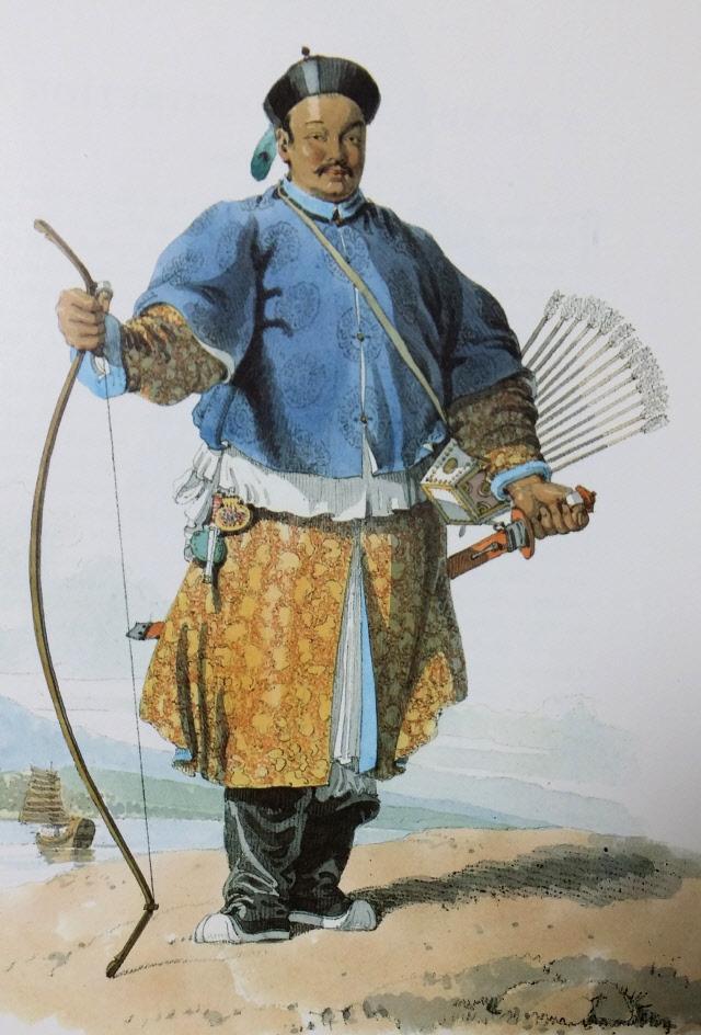 1793년 영국 사절단을 마중 나왔던 청나라 장군.  필자 제공