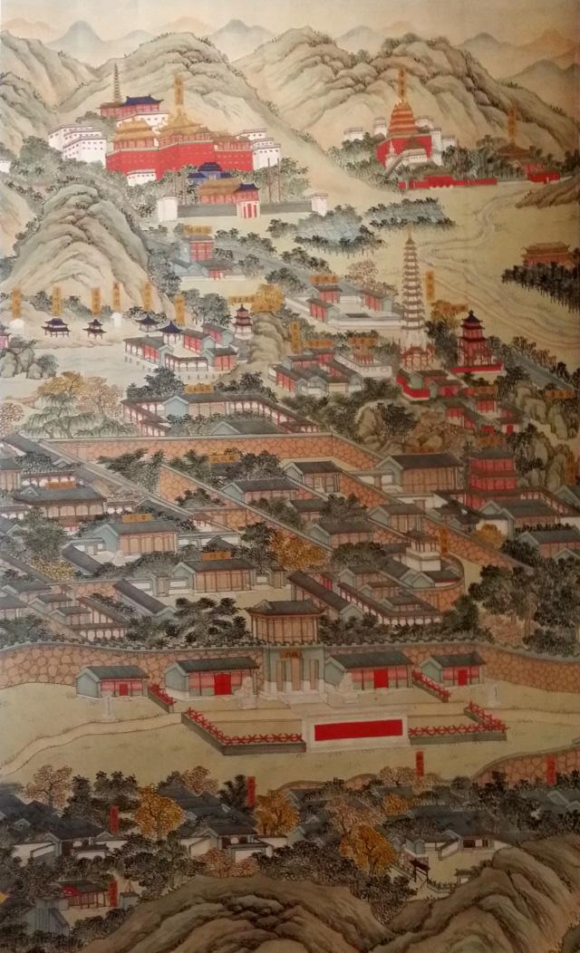 18세기 말 열하의 별궁 조감도.  필자 제공