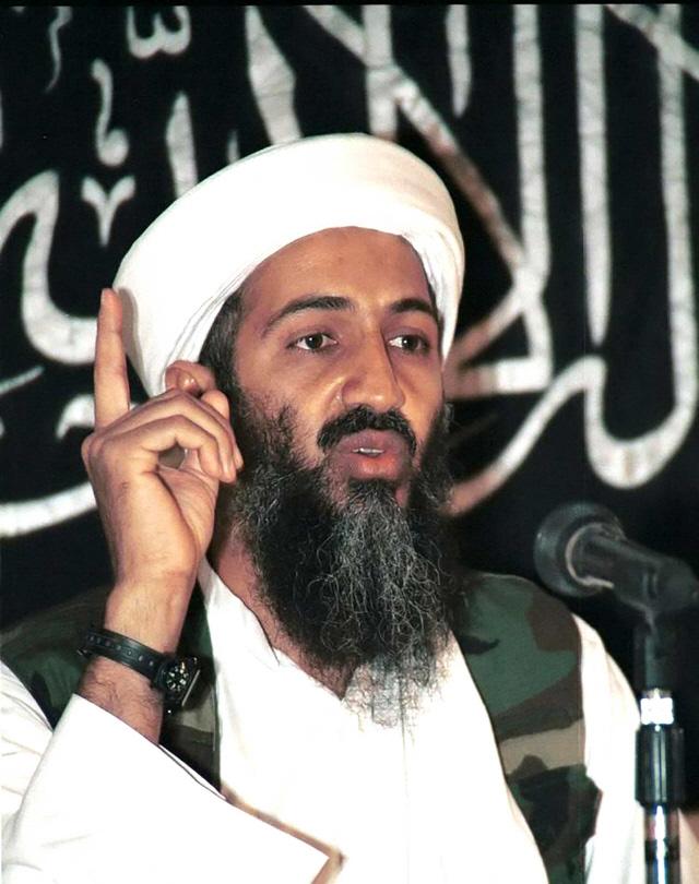 알 카에다의 수장 오사마 빈 라덴