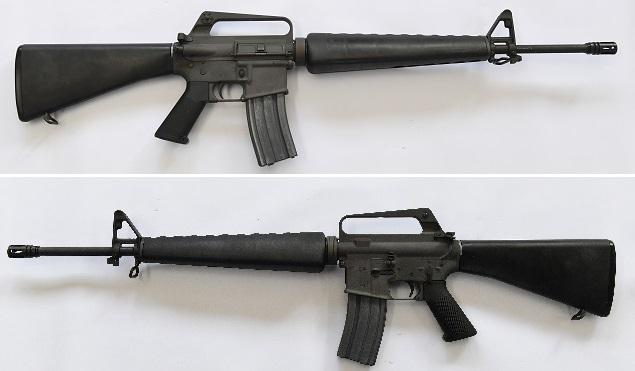 M16A1 소총. 국방일보 DB.