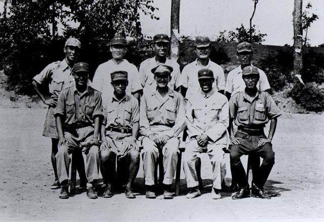 한국광복군 OSS 합작 기념(1945.9.30. 서안)
