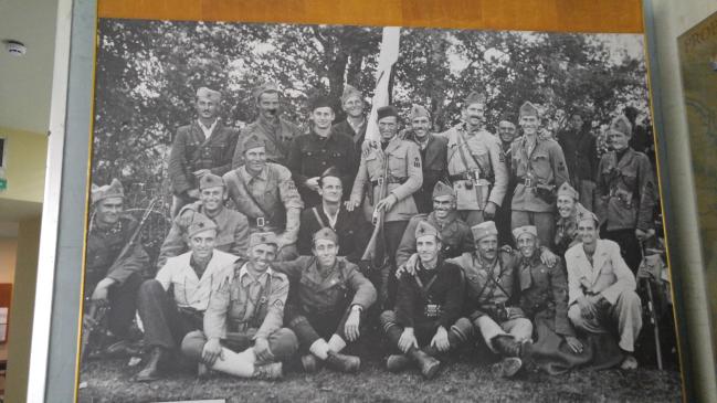 제2차 세계대전 당시 티토가 이끈 ‘파르티잔’ 게릴라대원들의 모습.