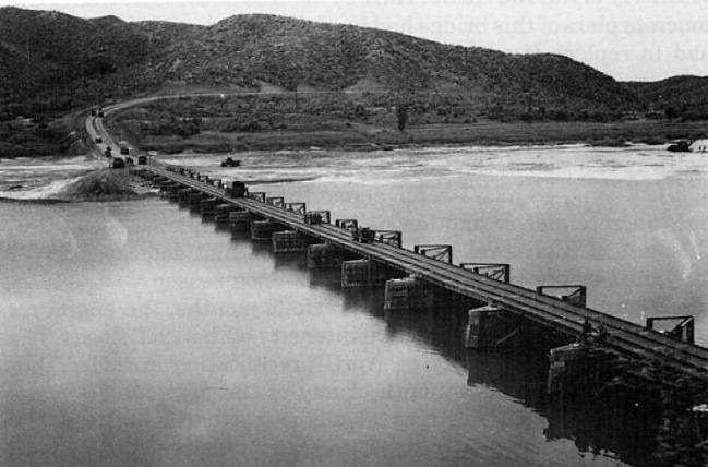 스푼빌교(Spoonbill bridge). 사진 = 미 육군. 
