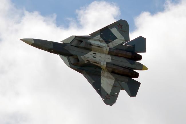 Russian next generation stealth fighter Su-57
* 출처 : Anna Zvereva's Flickr(https://www.flickr.com/
        photos/130961247@N06/36521094324)
