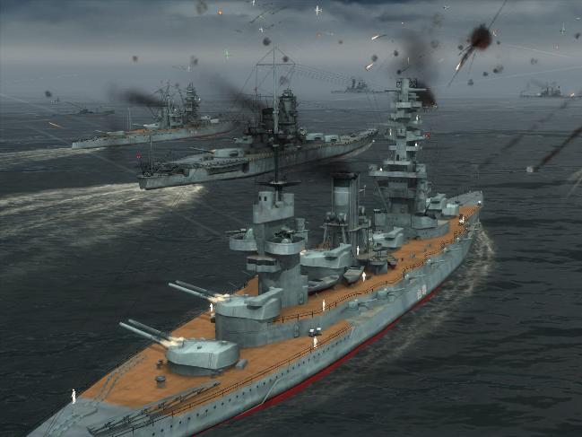 거함거포 중심에서 잠수함과 항공모함의 등장으로 보다 입체적인 전장이 된 태평양전쟁의 해전을 다룬 게임들이 적지 않지만, 전략과 현장 모두를 다룬 게임으로 ‘배틀스테이션’은 의미깊다. 필자 제공
