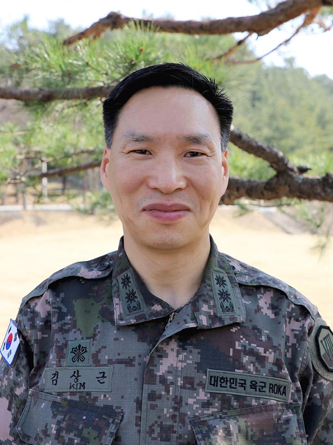 김상근 육군8군단 작전처 지휘통제실장·중령 