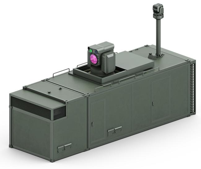 방위사업청이 개발하고 있는 레이저 대공무기 Block-Ⅰ형상.  방사청 제공
