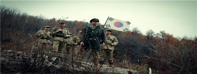 홍범도 장군이 이끈 봉오동 전투 재연 장면.  국방홍보원 제공