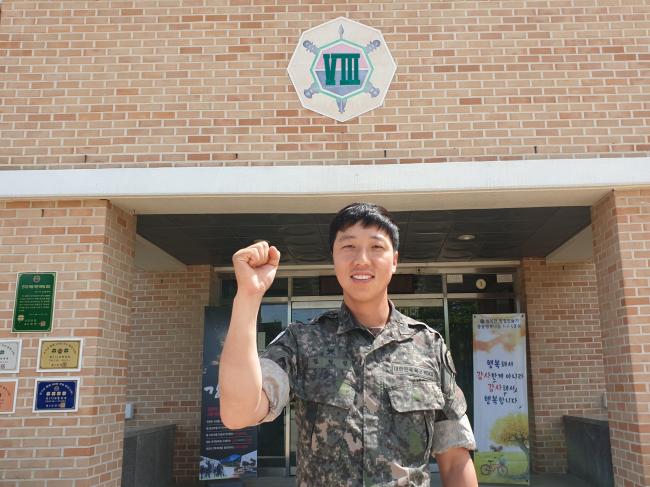 육군8군단 흑곰포병대대 정헌민 상사