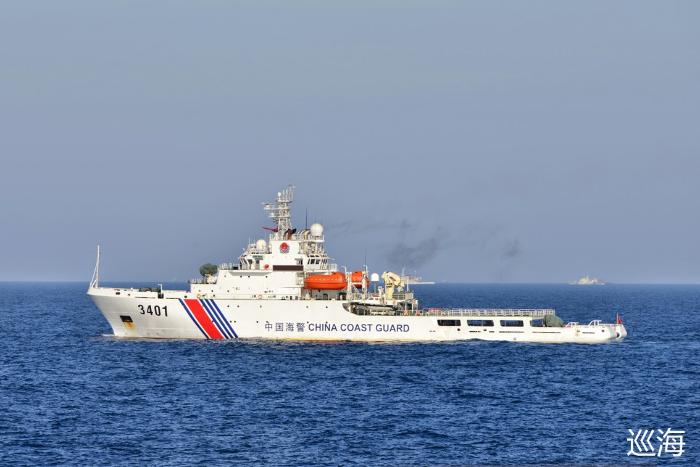 4000t급 중국 해경선 3401함. 사진 = China Defense Blog
