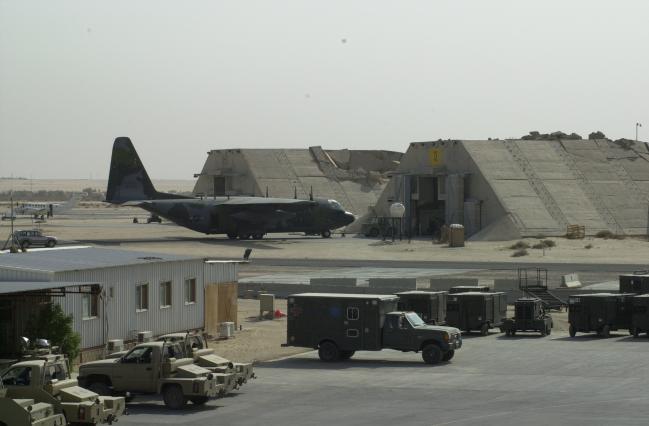 2004년 10월 당시 쿠웨이트 알리 알 살렘 기지 내 다이만부대의 모습. 부대는 예방 관리에 힘써 전체 임무 기간 동안 단 한 건의 사건·사고도 없었다.  국방일보 DB