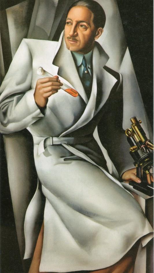 ‘부카로 박사의 초상’, 1929년, 캔버스에 유채, 개인 소장. 