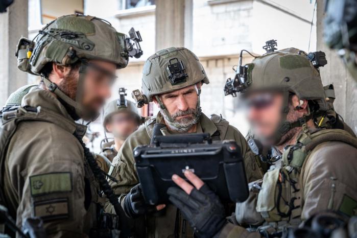 이스라엘군은 가자지구 전투에서 오리온으로 불리는 보병용 최첨단 3D 내비게이션을 활용해 이슬람 테러단체 하마스를 전방위에서 압박하고 있다. 사진=이스라엘군 홈페이지
