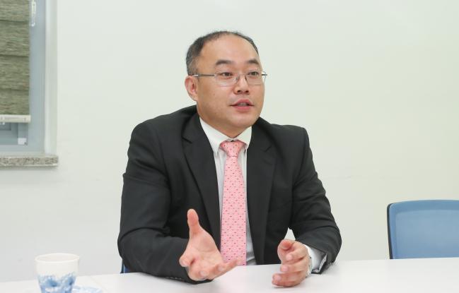 언더로뎀 요양병원 김목진 총무과장 
사진=이경원 기자 