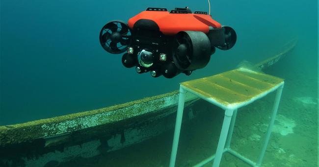 혁신기술을 적용한 폭발물처리용 미래 원격조종 수중무인체계.사진=필자 제공