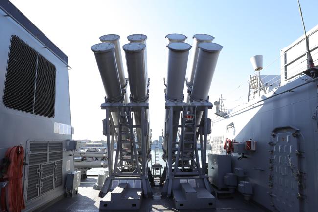 함대함유도탄 해성 함대지유도탄 해룡 함정에 탑재, 원거리 적 표적을 공격하는 유도탄.