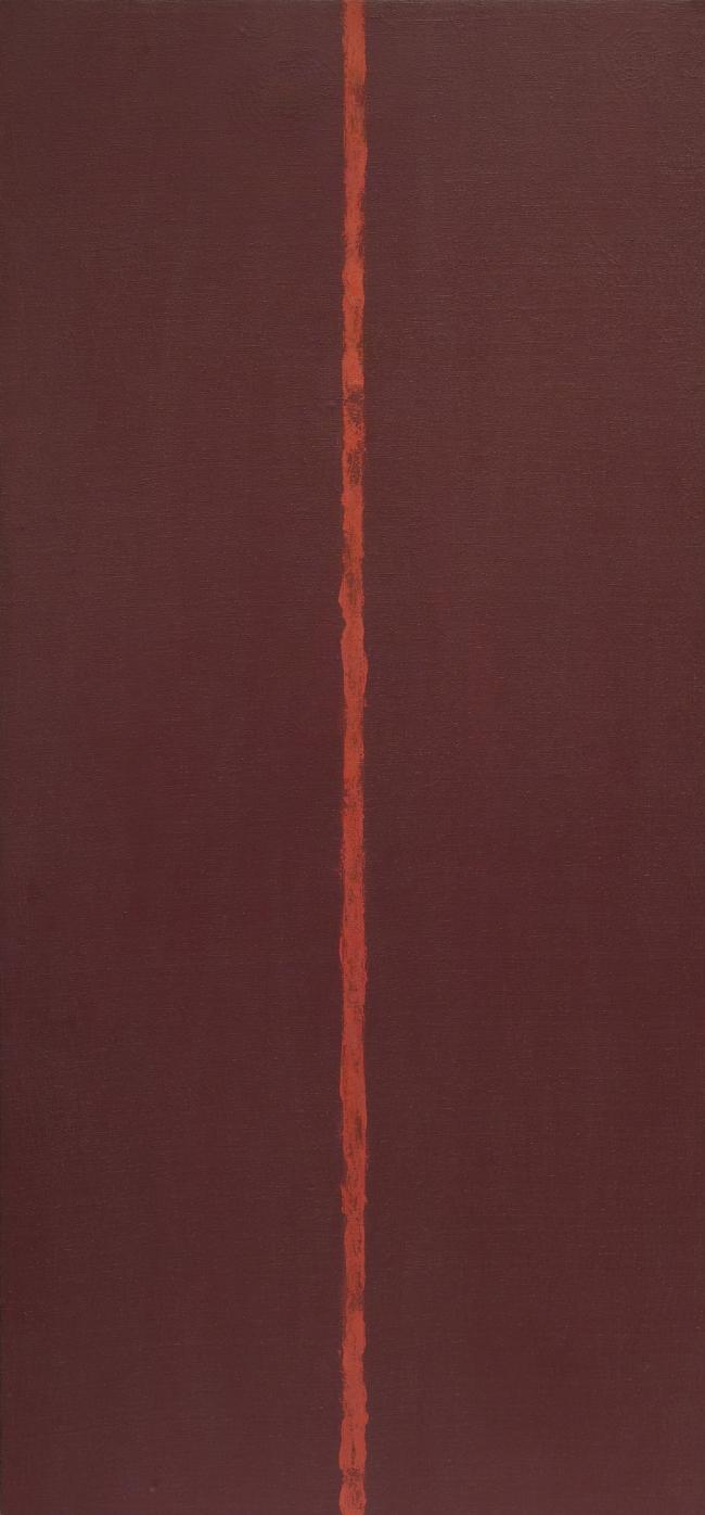 바넷 뉴먼의 ‘Onement III’.  사진=MoMA