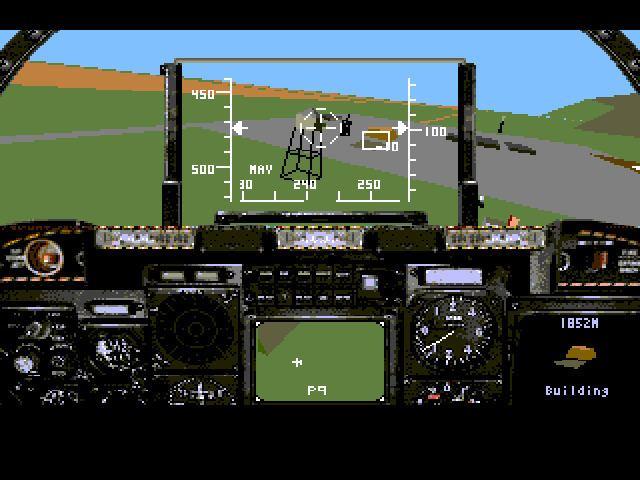 
1990년대 비행 시뮬레이션 게임 ‘A-10 탱크킬러'. 필자 제공