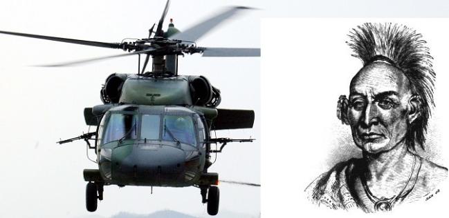 전설적인 전사로 유명한 블랙호크의 이름을 딴 UH-60
