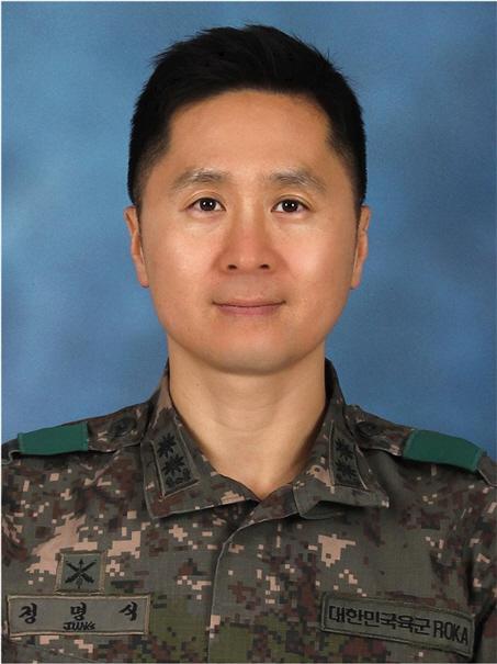 정명식 육군25사단 왕포포병대대장·중령 