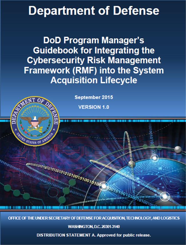 미 국방부. 2015. 『Program Manager’s Guidebook  for  Integrating the Cybersecurity  Risk  Management Framework(RMF)  into  the System Acquisition Lifecycle』 