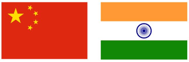 EmFlags of the People’s Republic of China and India
www.en. wikipedia.org