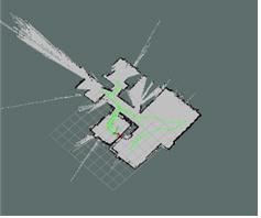  라이더(LiDAR)를 활용한 ‘위치 측정 및 동시 지도화(SLAM·Simultaneous Localization and Mapping)’ 결과로 지역 맵을 생성하는 예시 이미지.  국방과학연구소. 
