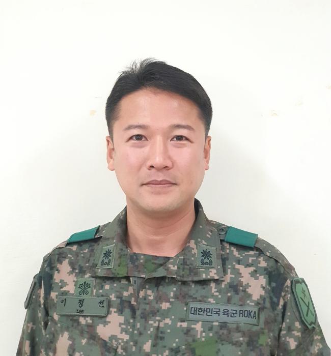 이정선 육군학생군사학교 1교육단 7훈육대장·소령 