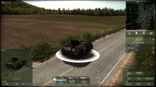 ‘워게임: 레드 드래곤’에 출현한 한국군 병력수송장갑차 K200. 시대고증은 조금 안 되어 있지만 실존했던 K200의 느낌을 많이 살리고 있다. 부대마크도 전면부에 찍혀 있는 것이 특징.  필자 제공