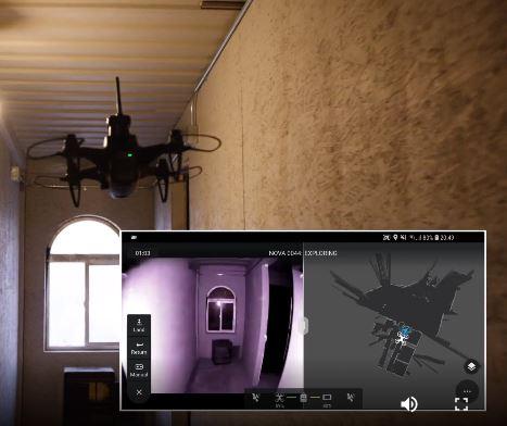 쉴드AI가 개발한 초소형 무인기의 운용모습.사진 = www.shield.ai