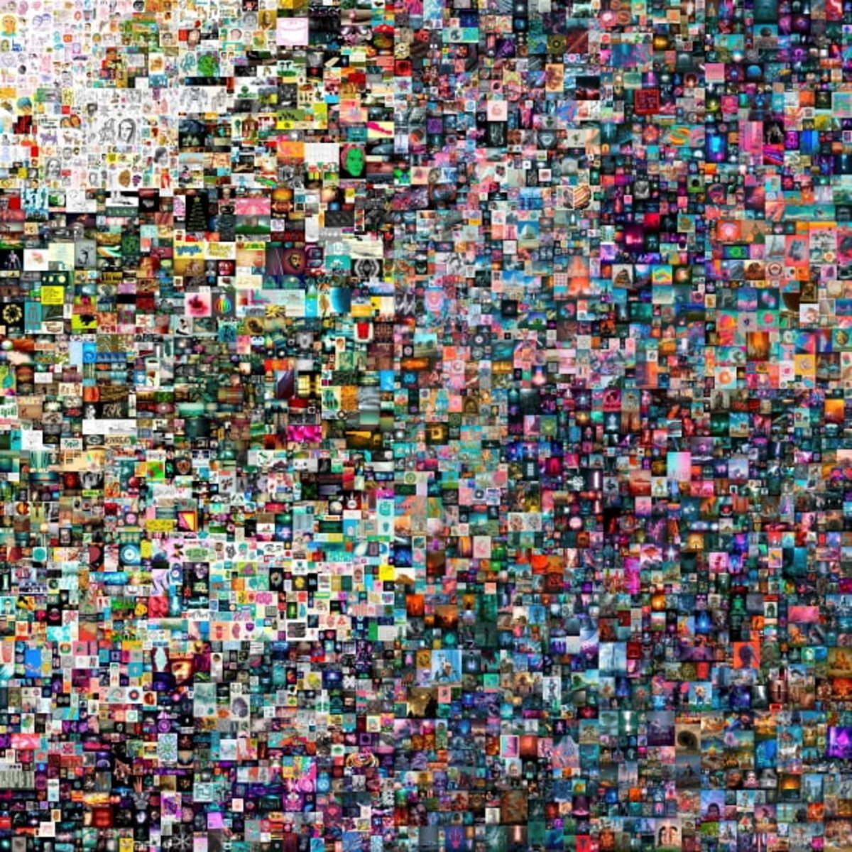 ‘디지털 아티스트’ 비플의 ‘매일: 첫 5000일’.  출처=로이터