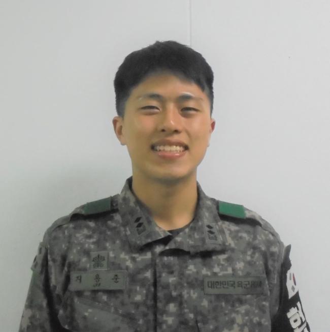지용준 육군5사단 독수리여단 소대장·중위