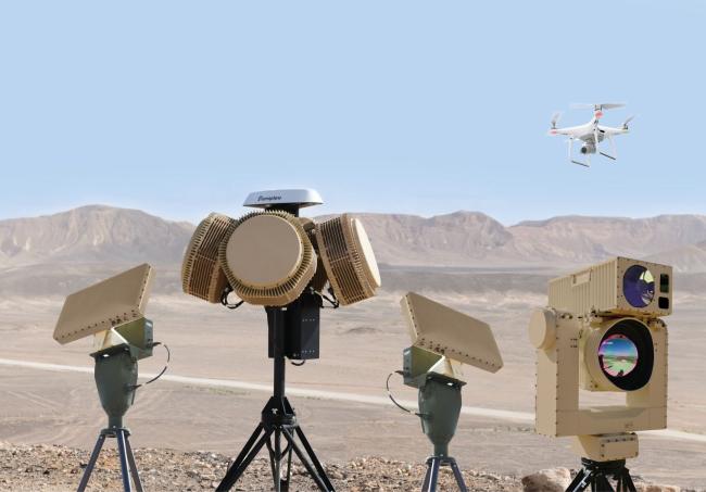 이스라엘 라파엘사의 드론 대응체계인‘드론 돔(DRONE DOME)’. 사진 = 라파엘사 홈페이지
