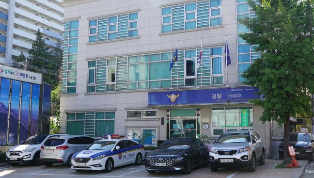 전쟁 초기 육군전방지휘소이자 의정부지구 전투사령부 터였던 쌍문파출소.
