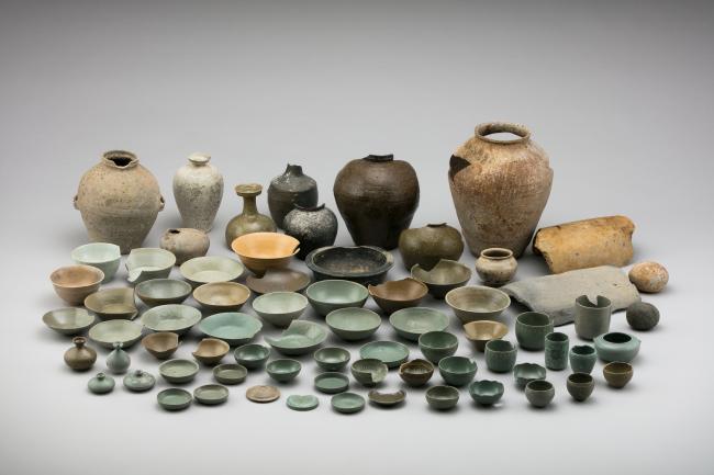 국립해양문화재연구소는 2012년 부터 7차례에 걸친 조사를 통해 유물 1100여 점을 발굴한 바 있다. 사진은 진도 명량대첩로 해역에서 발굴한 대표유물들.  국립해양문화재연구소 제공