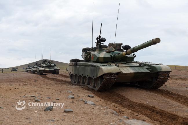 Type 99A형 전차(MBT). 사진 = 중국 국방부 홈페이지
