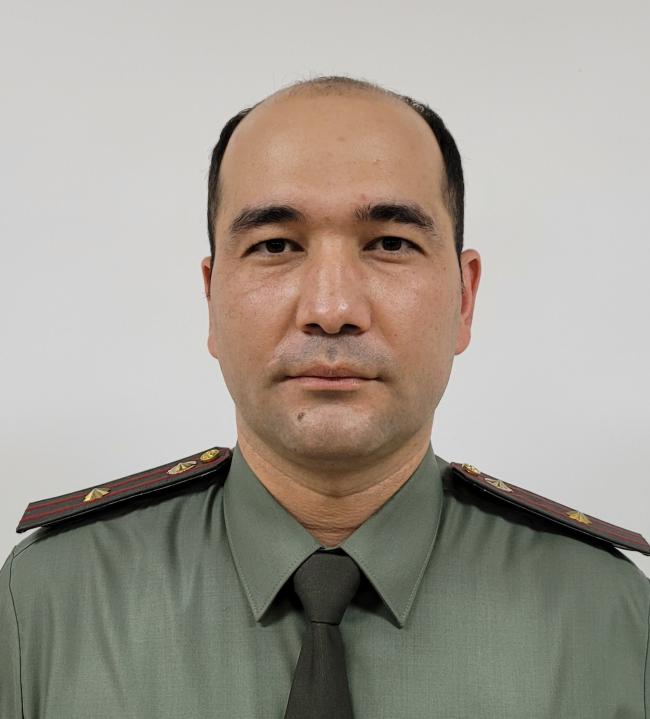 루지코브 요르킨 우즈베키스탄 육군소령 육군대학