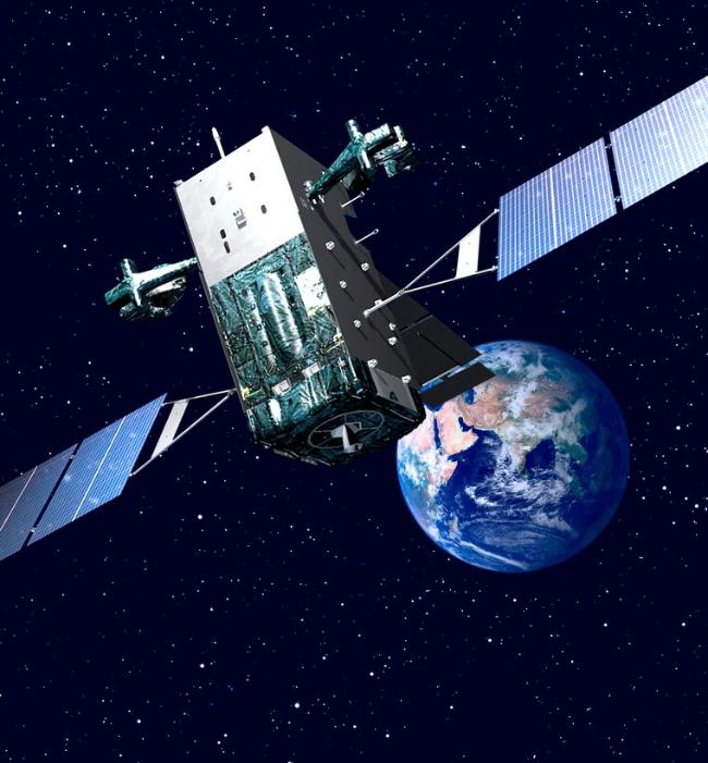 적외선 센서로 탄도미사일의 화염을 포착해 조기경보 체제를 가동하는 ‘우주 기반 적외선 탐지시스템(SBIRS)’. 지난 5월 18일 미 플로리다주 케이프 커내버럴 우주군 기지 발사장에서 SBIRS의 다섯 번째 위성인 ‘지오(GEO)-5’가 발사에 성공하였다. 사진 = 미 우주사령부 홈페이지(록히드 마틴 제공)
