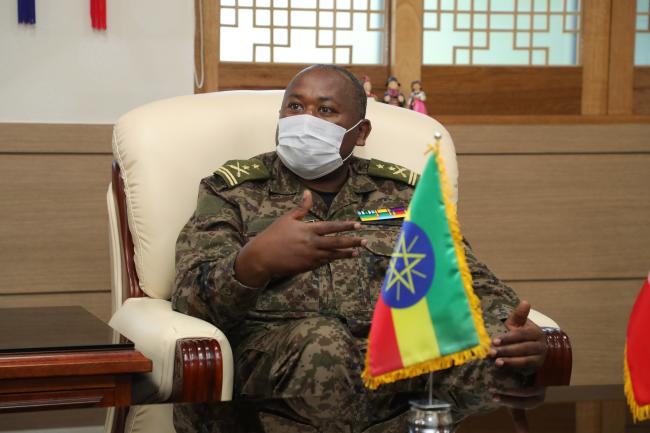 하이레마리엠 제랄엠 마모 에티오피아 육군중령