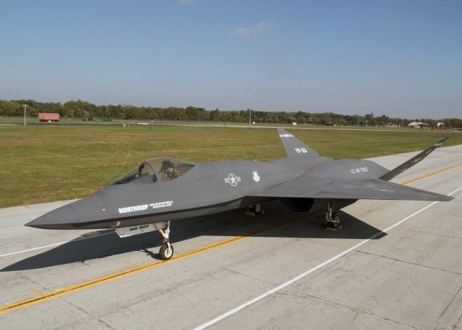 노스롭/맥도널 더글라스사의 YF-23 스텔스기. 사진 = 미 공군 홈페이지
