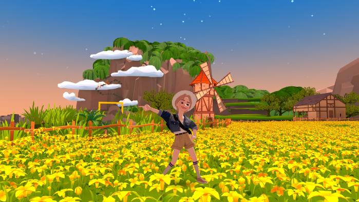 문화재청은 29일 메타버스 플랫폼 제페토에 문화유산 방문코스 중 ‘제주 설화와 자연의 길’과 ‘문화유산 방문 캠페인 홍보관’을 오픈했다. 메타버스 성산일충봉. 
 사진=문화재청