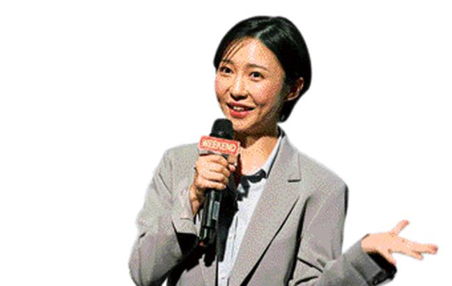 SNL 코리아의 ‘인턴기자 주현영’의 모습. 

