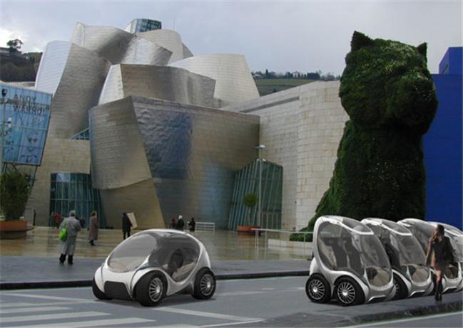 MIT미디어랩 스마트시티 연구팀이 만든 접이식 소형 전기차 ‘히리코’.  출처=MIT미디어랩