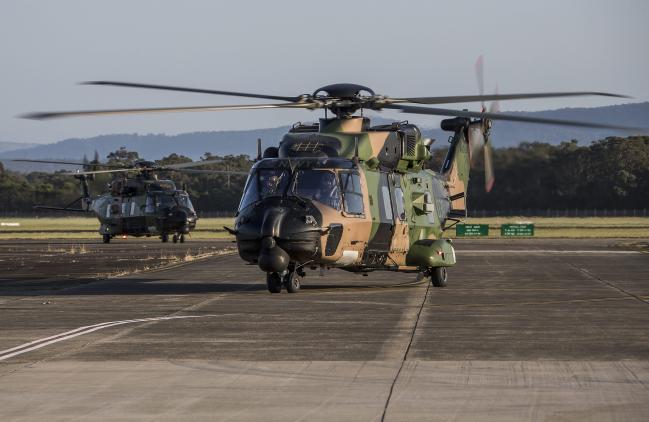 조기 퇴역이 결정된 호주군의 MRH-90 헬리콥터. 

 출처=호주 국방부
