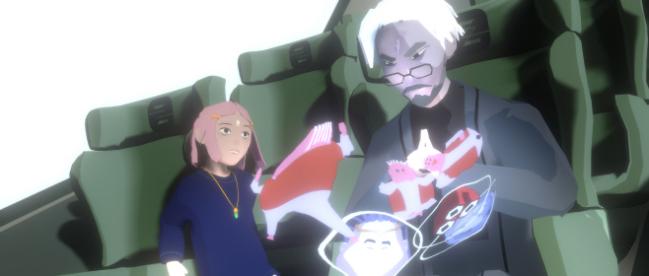 이안 쳉의 신작 애니메이션 ‘BOB 이후의 삶: 찰리스 연구’의 한 장면.  사진=삼성미술관 리움