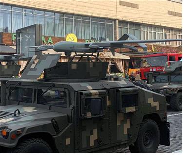 우크라이나에서 운용하는 무인 정찰 드론 PD-2. 
 필자 제공 